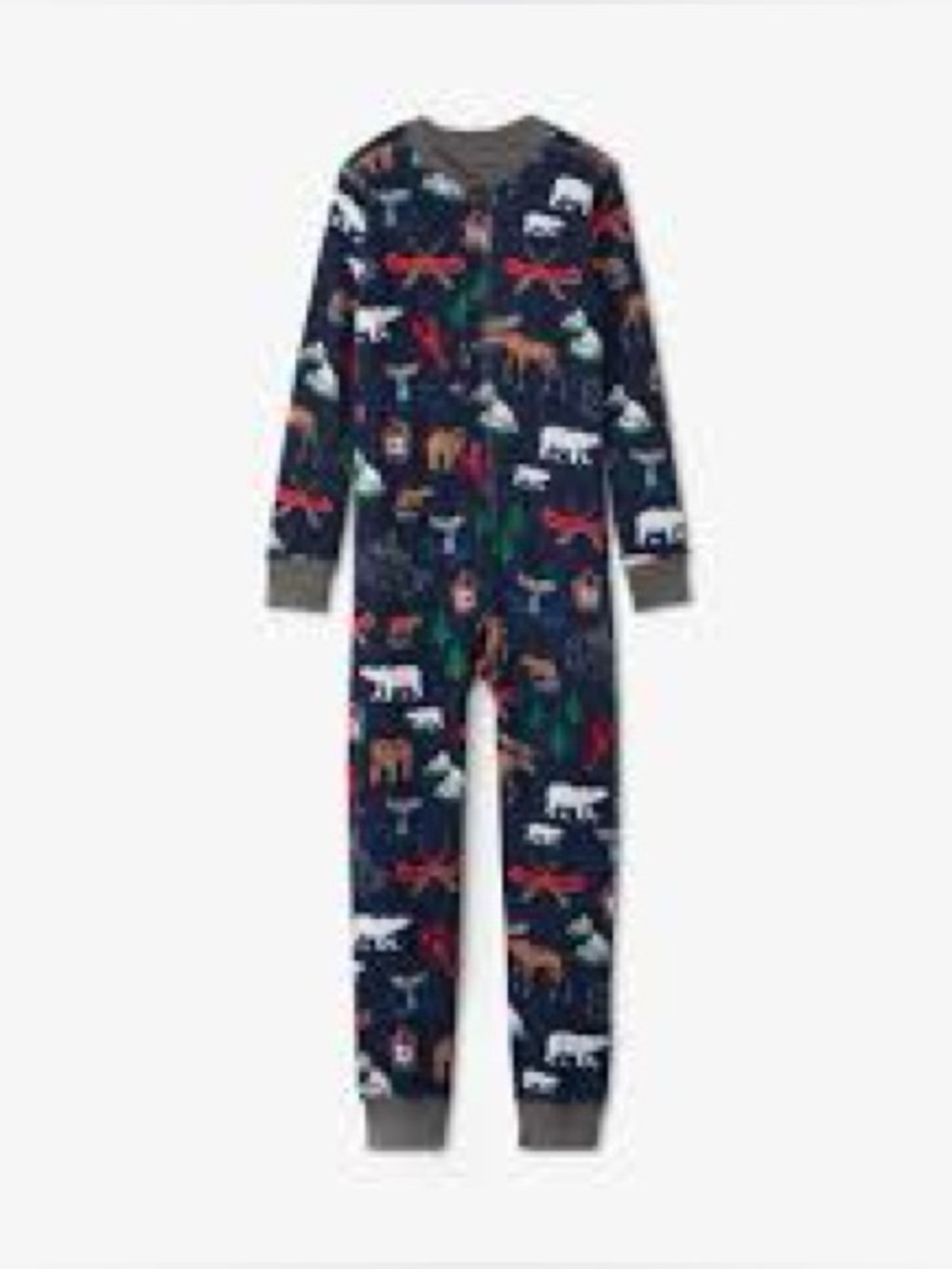 Little Blue House/Hatley kids' union one piece all-over wild print Size 6 kids